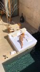 Emily Ratajkowski Sunbathing Naked