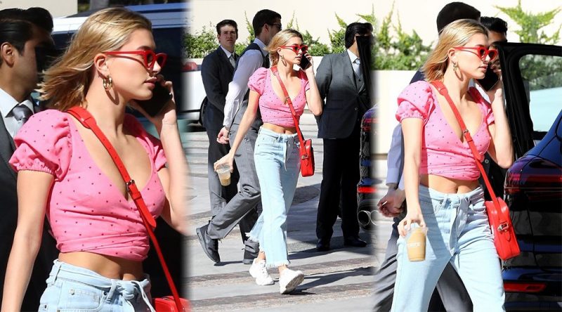 Hailey Baldwin – Candids in Beverly Hills