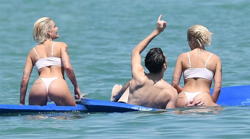 Halsey – Bikini Candids in Miami
