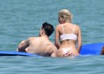 Halsey Bikini On Yacht