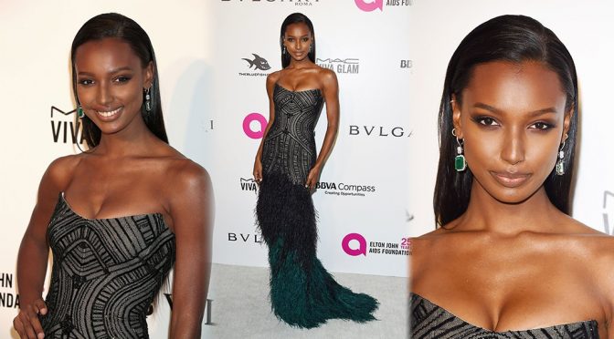 Jasmine Tookes – Elton John AIDS Foundation Academy Awards Viewing Party