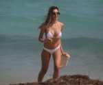 Jasmine Toosh White Bikini