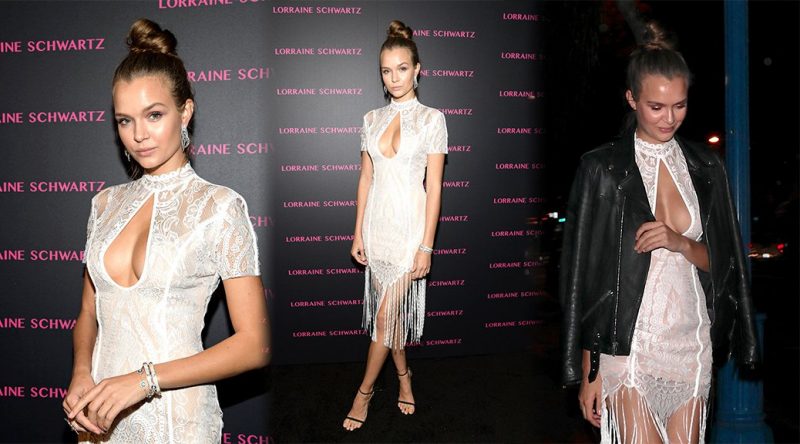 Josephine Skriver – “Against Evil Eye” by Lorraine Schwartz Launch