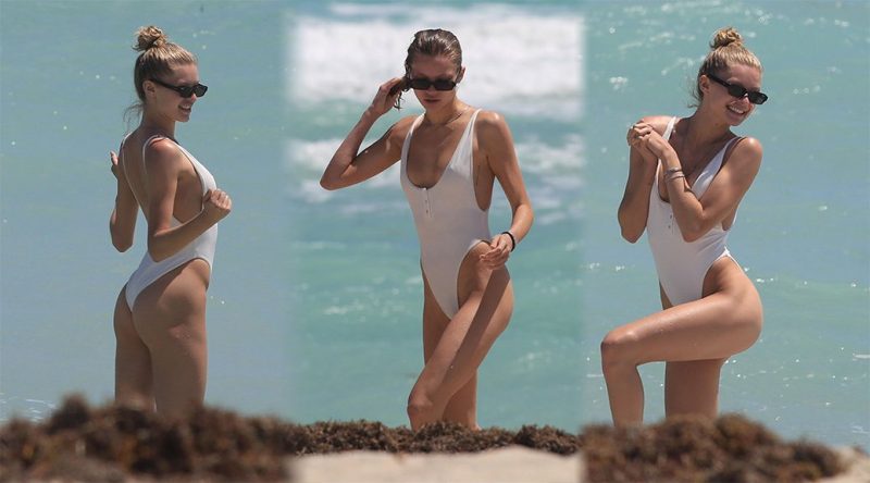 Josie Canseco – Swimsuit Candids in Miami