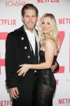 Kaley Cuoco Sheer Black Dress