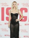 Kaley Cuoco Sheer Black Dress