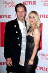 Kaley Cuoco Sheer Black Dress