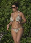 Kelly Brook's curvy body in bikini