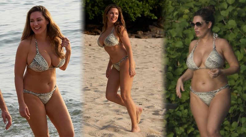 Kelly Brook – Bikini Candids in Thailand