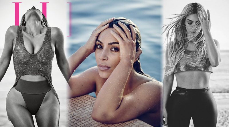 Kim Kardashian – Elle Magazine Photoshoot (April 2018)