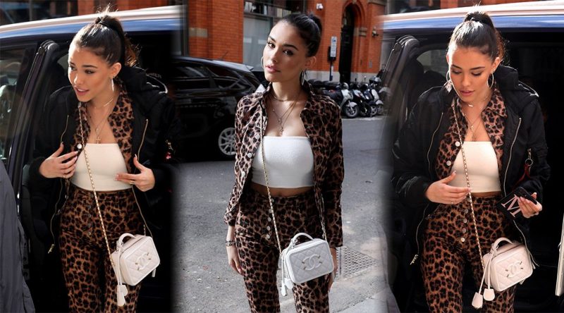 Madison Beer at Trending Live TV Show in London
