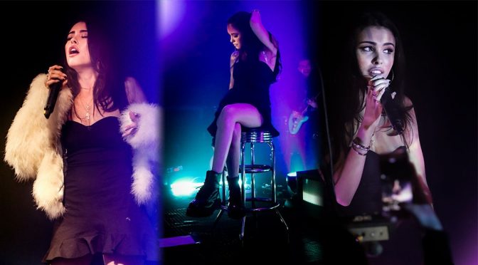 Madison Beer Perforsm Live at Dude Club in Milan