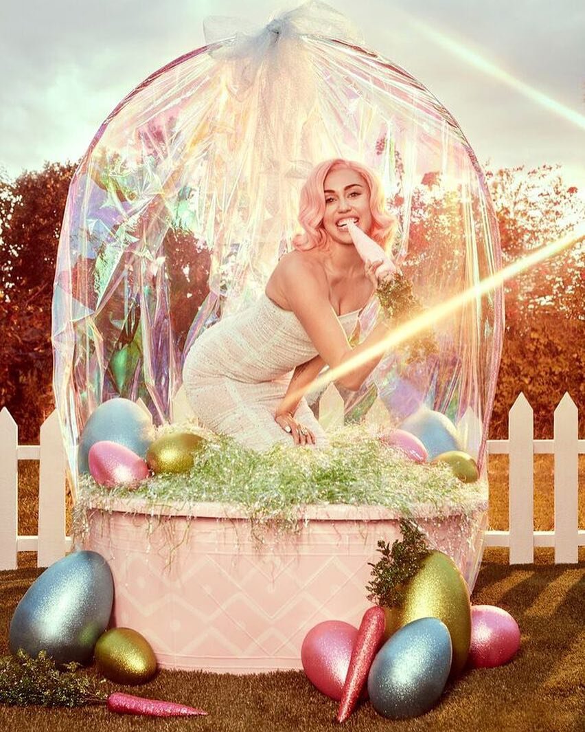 Miley Cyrus Easter Photoshoot.