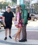 Paris Hilton Leggy In Miami
