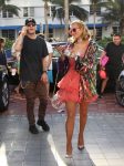 Paris Hilton Leggy In Miami