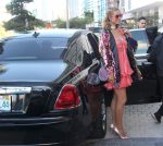 Paris Hilton Leggy In Miami