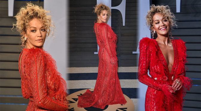 Rita Ora – 2018 Vanity Fair Oscar Party