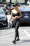 Rita Ora show off her sexy body wearing sports bra and thighs