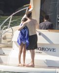 Selena Gomez Bikini Yacht Sydney