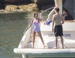 Selena Gomez Bikini Yacht Sydney