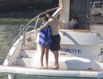 Selena Gomez Bikini Yacht Sydney