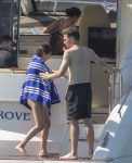 Selena Gomez Bikini Yacht Sydney