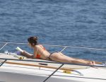 Selena Gomez Bikini On A Boat