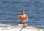 Selena Gomez Bikini On A Boat