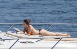 Selena Gomez Bikini On A Boat