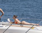 Selena Gomez Bikini On A Boat