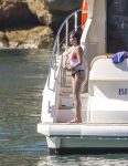 Selena Gomez Bikini On A Boat