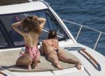 Selena Gomez Bikini On A Boat