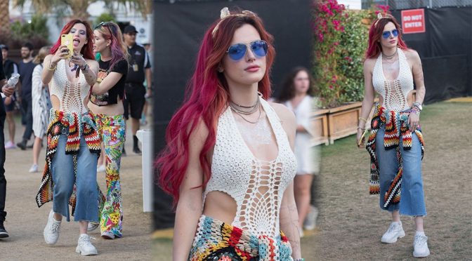 Bella Thorne White Top