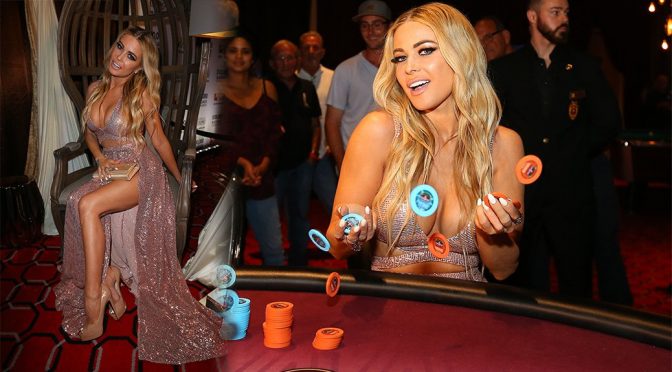 Carmen Electra – $100,000 Blackjack Tournament in Miami