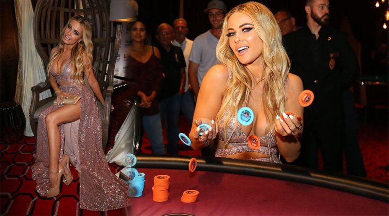 Carmen Electra – $100,000 Blackjack Tournament in Miami