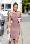 Christina Milian Braless