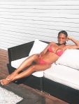Christina Milian Pink Bikini
