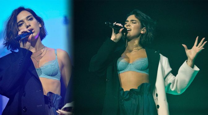 Dua Lipa Performs Live at Olympia Theatre in Dublin
