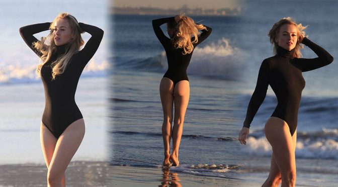 Ellen Alexander – Swimsuit Photoshoot in Malibu