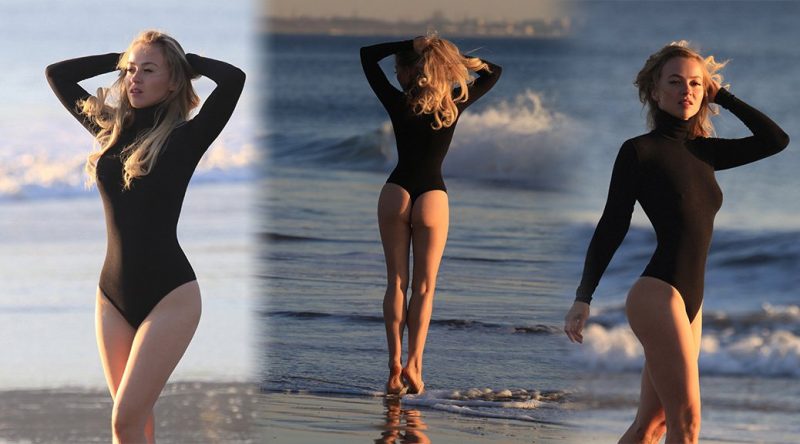 Ellen Alexander – Swimsuit Photoshoot in Malibu