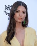 Emily Ratajkowski Yellow Dress