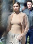 Gigi Hadid Braless