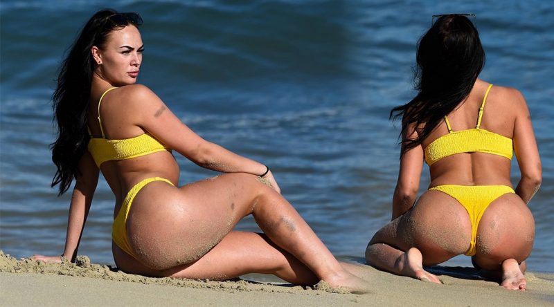 Hayley Fanshaw – Bikini Candids in Magaluf