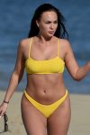 Hayley Fanshaw Yelow Bikini