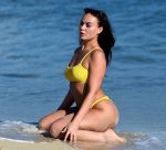 Hayley Fanshaw Yelow Bikini