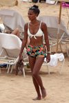 Jasmine Tookes White Bikini