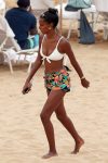 Jasmine Tookes White Bikini