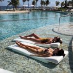 Jewel Staite Sunbathing