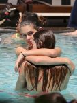 Kaia Gerber Red Bikini