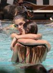 Kaia Gerber Red Bikini